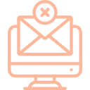 Email with "no reply" icon illustrating automated follow-up sequences.