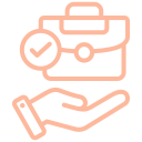 Responsibility icon representing automated follow-up workflows and customer nurturing.