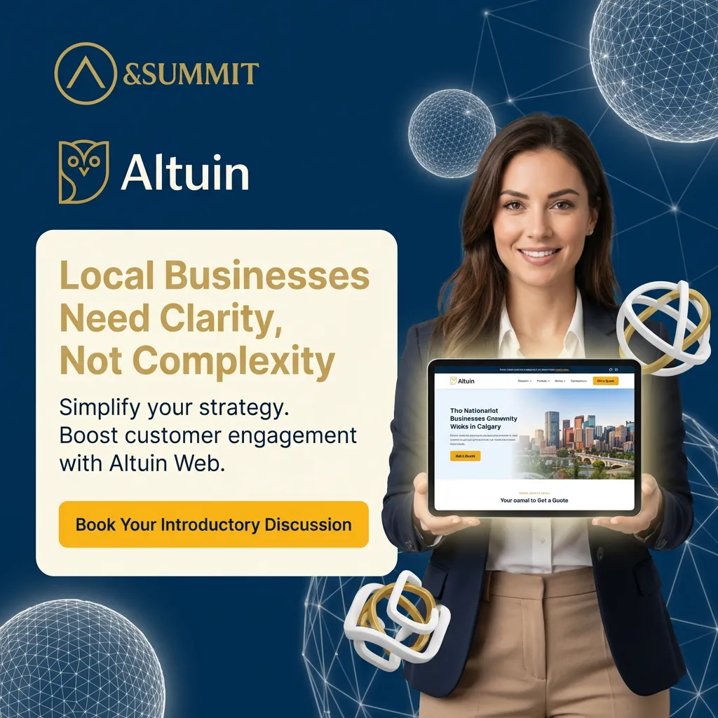Small business owner optimizing Google Business Profile in a café setting