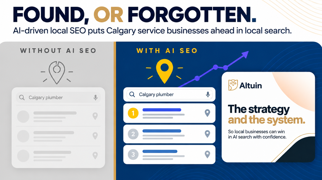Calgary AI Visibility & Local SEO: The Canadian Service Business Growth Guide